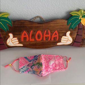 COPY - Lilly Pulitzer face mask